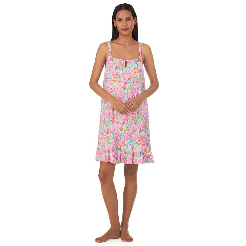 Lauren Ralph Lauren Cotton Jersey Short Gown image number 0
